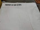 8 Pillow Case New Usa Made Military White Poly cotton Pillowcase - Fort Lee