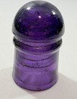 Rare Antique Royal Purple Cd 102    pony    Insulator Early 1900   s 3 5x 2 25   