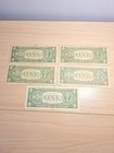  5  Circulated 1957  1 Silver Certificates Radar Star Note Fancy Serial Number