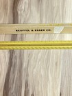 Keuffel   Esser Vintage Triangular Ruler 56 3834 Engineer Chain Scale With Box