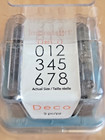 Impressart 6 Mm Deco Number Metal Stamp 9pc Set 0 1 2 3 4 5 6 7 8 Sc1123am - New