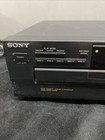 Sony Cdp-c365 5-disc Cd Changer Player Black High Density Linear Converter Works
