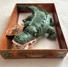 Applause Peter Pan Crocodile Plush Stuffed Animal Green black W  Tags In Box