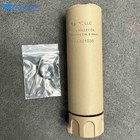 Brand New 14mm Ccw Dark Earth Tan Dummy Suppressor Socom556-mini2 For Airsoft