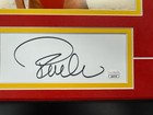 Pamela Anderson Signed Cut Jsa Auto Custom Framed Actress Model
