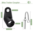 Bicycle Trailer Hitch For Schwinn Instep Pet dog cargo Trailer 1 Pack