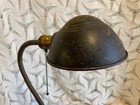 Vintage 31  Large Cast Iron Industrial Gooseneck Lamp Base 7 Lbs