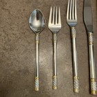Golden Aegean Weave By Wallace Sterling Silver Individual 4 Piece Place Setting