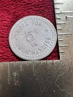 Vintage 5 Cent Trade Token  Ralph Topp Pool Hall In Hawarden  Ia 