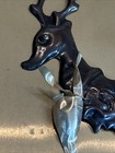 Vintage Mexican Metal Wall Art Sculpture Signed Folk Art Dancer Panel