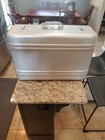 Vintage Zero Halliburton Silver Aluminum Suitcase Case Luggage Large 26 X 18 X 8
