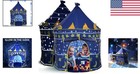 Kid s Moon Castle Tent - Adventure Play House  Easy Setup  41  X 53  Blue