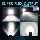 2x 3  100w Cree Led Cube Work Light Bar Spot Pods Driving Offroad Utv 4wd   Wire