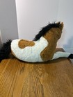 Dan Dee Collectors Choice Brown White Pinto Plush Horse Stuffed Animal 2009 Rare