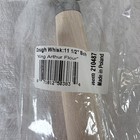King Arthur Danish Dough New Whisk Flour Wooden Handle 11 5   Bread Baking Hook