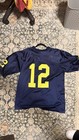 Vintage Rare 90s Michigan Wolverines Ricky Powers Nike Football Jersey Men   s L
