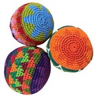 Extra Large Handmade Tacky Hacky Sack   Footbag     4    Beginner Size