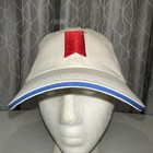 Michelob Ultra White Hat With Red Logo Snapback Cotton
