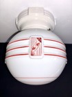 Antique vintage 1920   s-30   s Art Deco Nouveau Virden Red Stencil Light Fixture