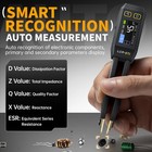 Fnirsi Lcr-st1 Smart Tweezer Lcr Smd Esr Tester Ohm Capacitance Diode Test New