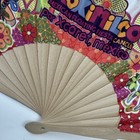 Xochimilco Mexican Fiesta Hand Fan Xcaret M  xico