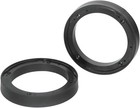 Universal Car 1 5  Angled Beveled Depth Extender Spacer For 6 5  Speakers Black