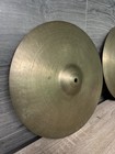 Vintage Avedis Zildjian Hi-hat Cymbals 14    Pair 1940s-1950s 663g 719g  2665