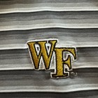 Arnold Palmer Brand Wake Forest Demon Deacons Golf Men   s 2xl Gray Polo Shirt Xxl
