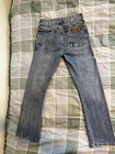 Wrangler Retro Men   s Blue Light Wash Slim Boot Stretch Denim Jeans