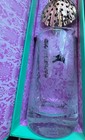   nib   Absolut Elyx Copper Martini Set Damask Pattern- Complete Set