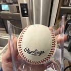 Willie Mays Signed Rawlings Official National League Baseball Jsa Authenticated