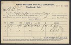 1906 Bain Wagon Advertising Psc  p24 1c Edward Woodstock Ont To Smithville