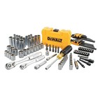 Dewalt 108 Pc Mechanics Tool Set 1 4 3 8 Drive Sae Socket Kit Dwmt73801