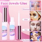 Waterproof Face Makeup Glue For Rhinestones Eye Jewels Long Lasting Cosmetic