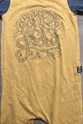 Rags To Raches Yellow Grow Romper Size 2t