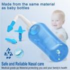 Neti Pot Sinus Rinse Kit Sinus Rinse Bottle Nose Wash Cleaner Pressure Rinse    