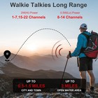 Long Range Walkie Talkies Retevis Rt22 Two Way Radios Vox For Hospital school