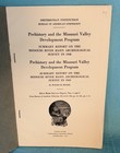 Prehistory And The Missouri Valley Development Program Sb Book  Smithsonian 1953