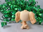 Littlest Pet Shop  Blonde Cocker Spaniel Dog  91 Blue Eyes Marked Bottom 