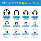 327pcs Stainless Steel E-clip C-clips Circlip Kit Retaining Ring Assortment Set