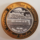 Reno Hilton Limited Edition Ten Dollar Gaming Token 10 12   999 Fine Silver Nm