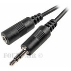 2 Pack Lot - 6ft 3 5mm Stereo Audio Extension Cable Male To Female M f Mp3 1 8 
