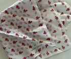 Vintage Laura Ashley Floral Rose Print Square Scarf Handkerchief 18-1 2 
