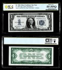 Fr  1606   1 1934 Silver Certificate Star Note pcgs About Unc 55 Ppq