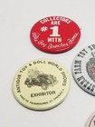 Vintage 1980s Toy Show Exhibitor Buttons Pinbacks Lot Of 6