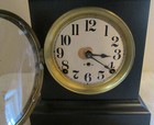 Beautiful Antique Regulator S  Thomas 1890 Mantel Pendulum Chime Clock W  Key