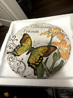 Garden D  cor Stepping Stones Outdoor - Resin Butterfly Decorative Stone 10inches