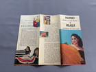 Vtg Manila Philippines Travel Brochure Tourist Guide Map