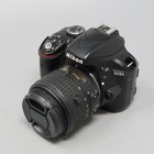Nikon D3300 Dslr Camera - Black  kit W  Af-s Dx Vr 18-55mm Lens  - 13k Clicks 