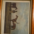 Framed Horse Racing Landscape Print Lot Of 3 - Flying Childers Phantom Crucifix